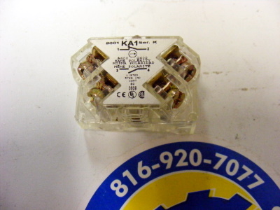<b>Square D - </b>9001-KA1 Fingersafe Contact Block Series H